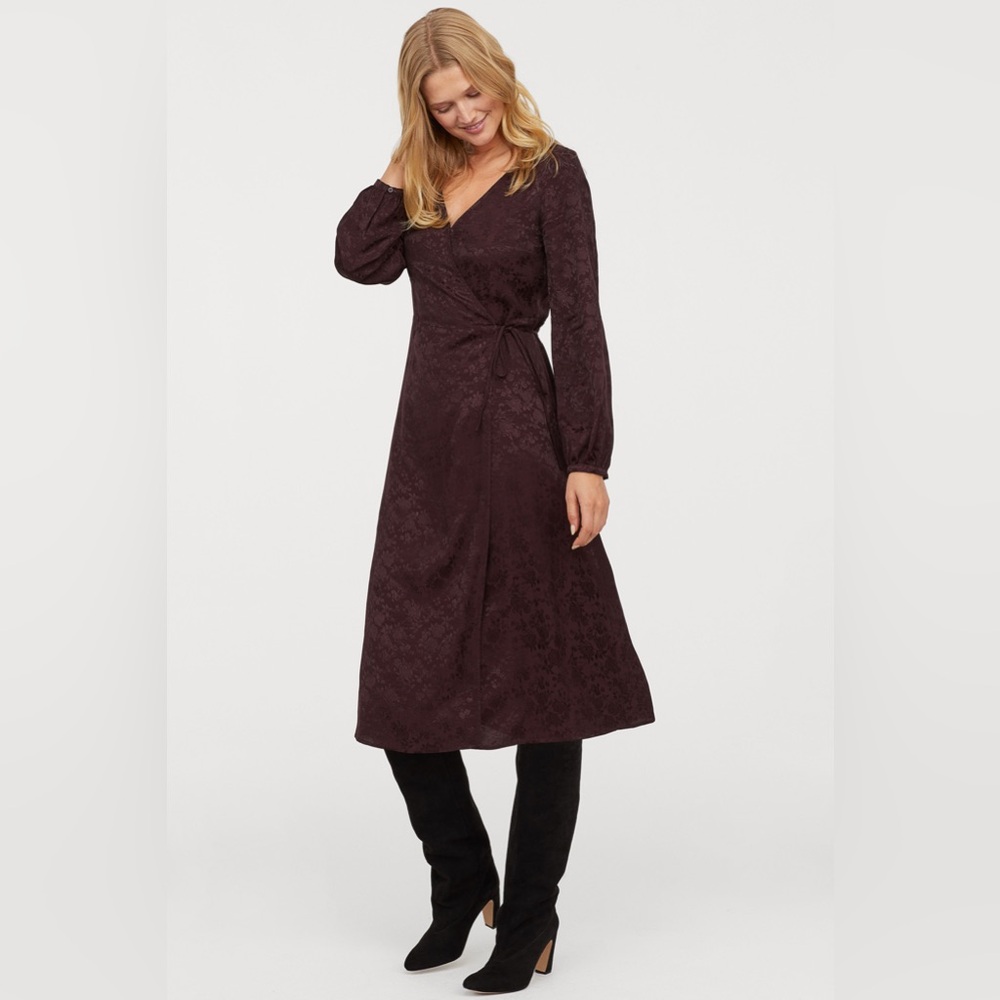 H&M Wrap Midi Dress